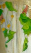 Carl Larsson detaljstudie till gratulation France oil painting artist
